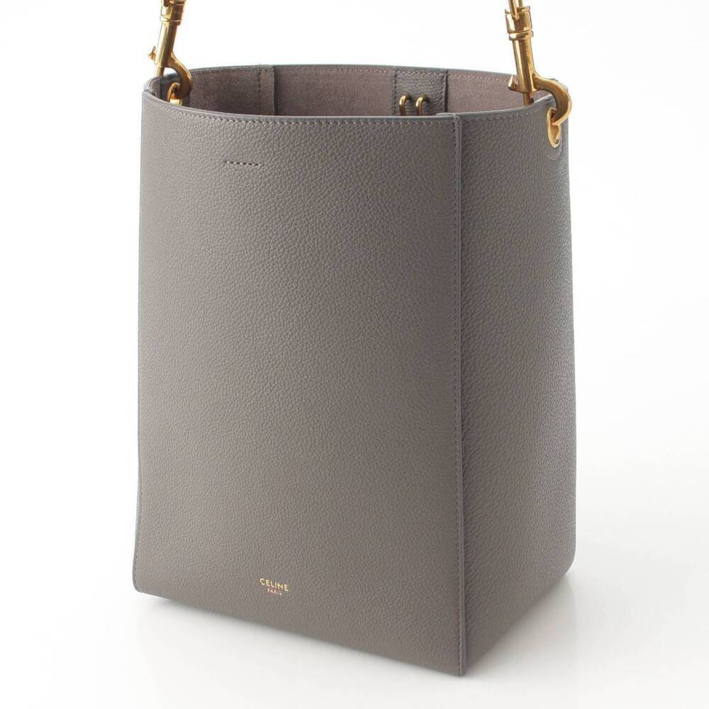 Celine Bag Gray Shoulder Sangle Bucket